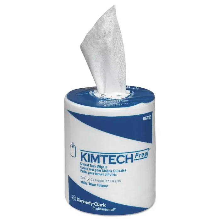 Kimtech™ SCOTTPURE Critical Task, Center-Pull Roll Jr., 7 x 7, White, 225/Roll, 6/Carton