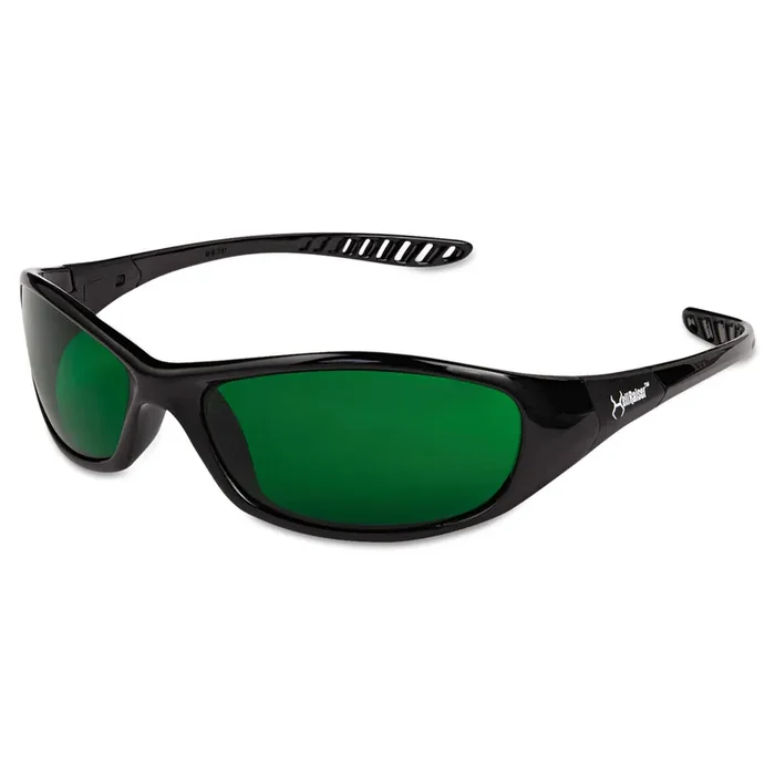 KleenGuard™ V40 Hellraiser Safety Eyewear, Black Frame, Ir/uv 3.0 Lens
