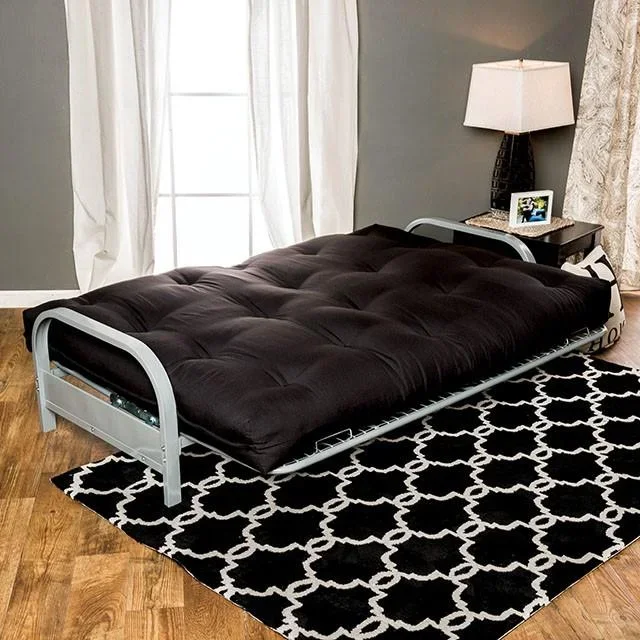 KNOX Black 8″ Black Futon Mattress w/ Inner Spring
