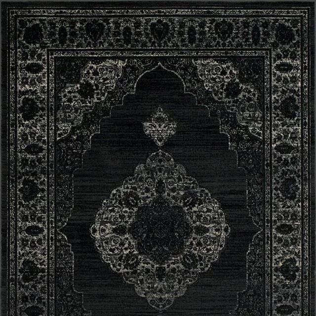 Kozlu Dark Gray 5′ X 7′ Area Rug
