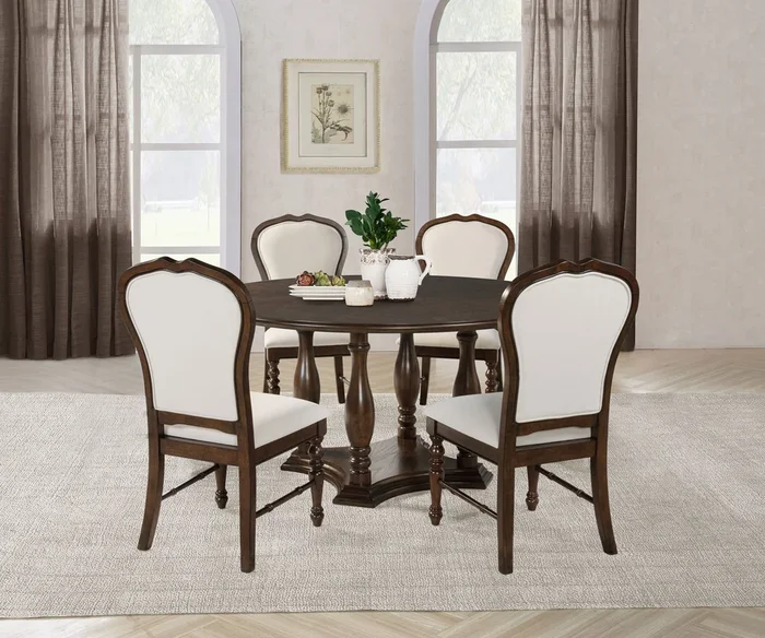 Landon – Round Dining Table Set