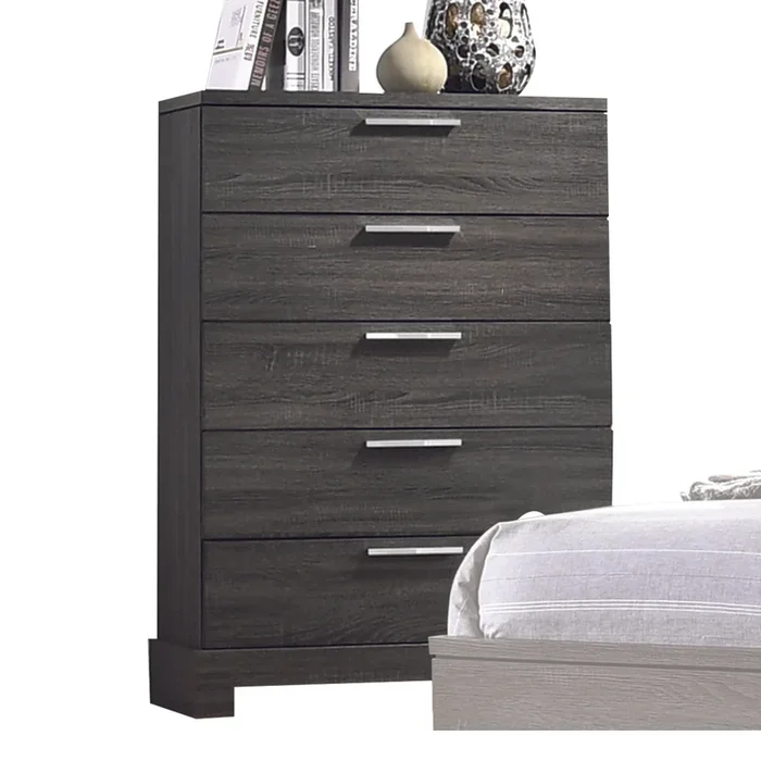 Lantha Gray Oak Chest