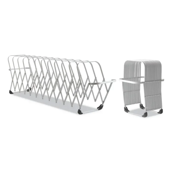 LEE Flexifile Expandable Collator To Organizer, 12 Sections, Letter To Legal Size Files, 6″ X 6.75″ X 10.5″, Silver