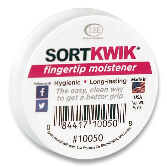 LEE Sortkwik Fingertip Moisteners, 0.38 oz, Pink