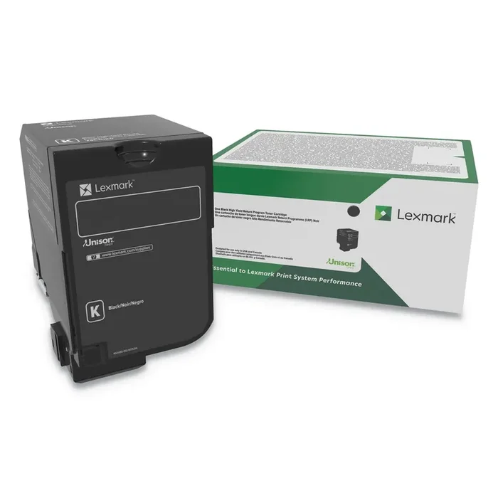 Lexmark™ 74c0hkg High-Yield Toner, 20,000 Page-Yield, Black