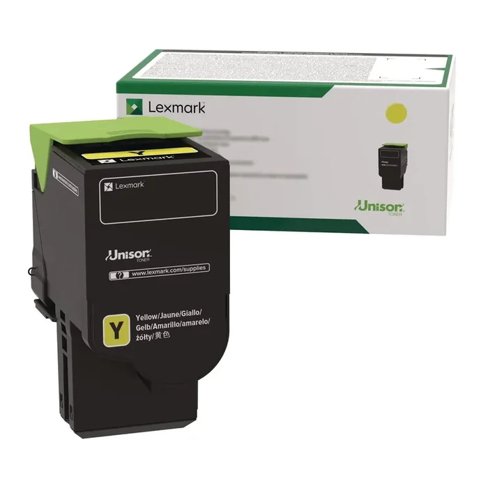 Lexmark™ 78C1XY0 Return Program Extra High-Yield Toner, 5,000 Page-Yield, Yellow