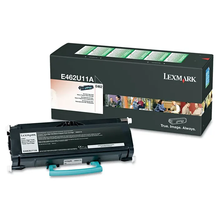 Lexmark™ E462u11a Return Program Extra High-Yield Toner, 18,000 Page Yield, Black