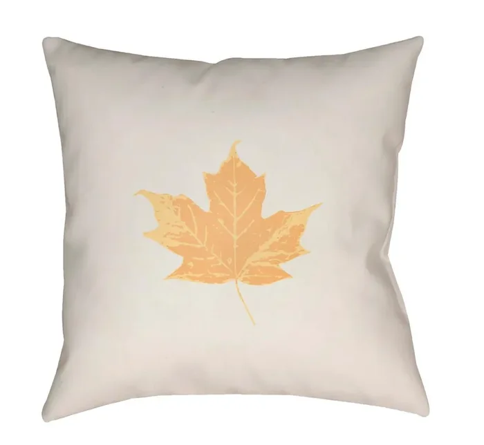Livabliss – Maple 20″Lx20″W Accent Pillow – LEF001-2020