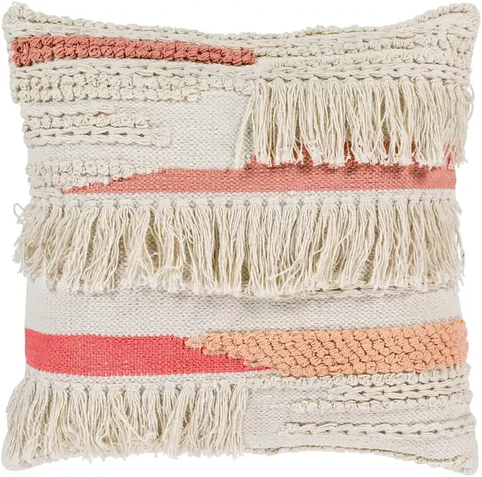 Livabliss – Merdo 20inLx20inW Accent Pillow – With Poly Insert – MDO004-2020P