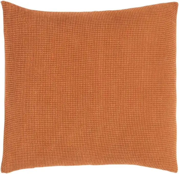Livabliss – Waffle Sham – Rust – WFL1002-ES