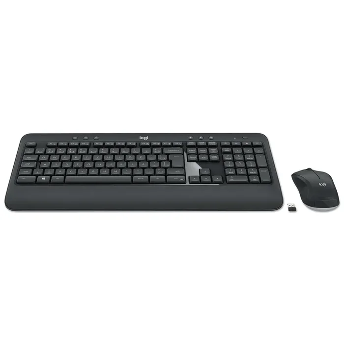 Logitech® Mk540 Wireless Combo, 2.4 Ghz Frequency/30 Ft Wireless Range, Black
