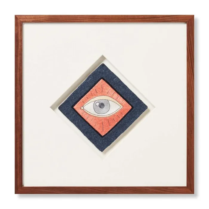 Loloi – Insight Patch Pink / Blue 1-4in X 1-4in Wall Art – AW0263INSGTPIBBA009