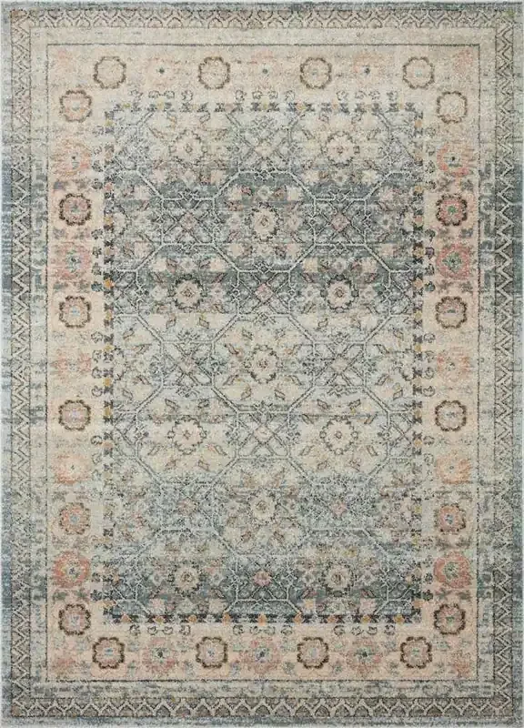 Loloi – Jocelyn Sky / Multi 18in x 18in Sample Rug – JOCEJOC-04SCML160S