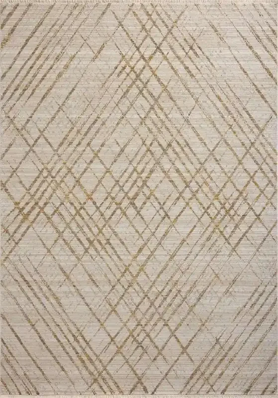 Loloi – Wade Beige / Gold 3-6in x 5-6in Accent Rug – WADEWAE-04BEGO3656