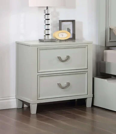 LYCORIDA Nightstand, Gray / CM7477GY-N
