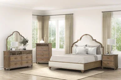 LYRIS 4 Pc. Queen Bedroom Set / FM7417AK-Q-4PC