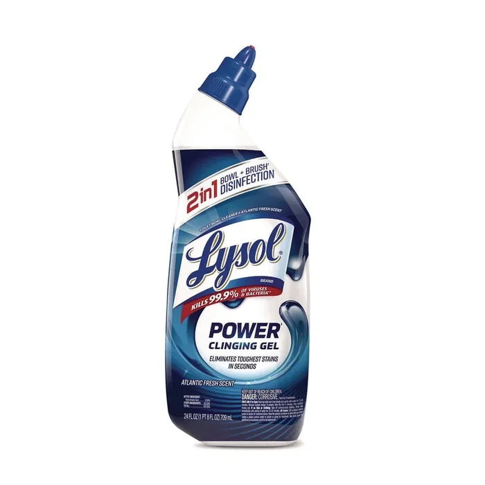 LYSOL® Brand Disinfectant Toilet Bowl Cleaner, Atlantic Fresh, 24 oz Bottle