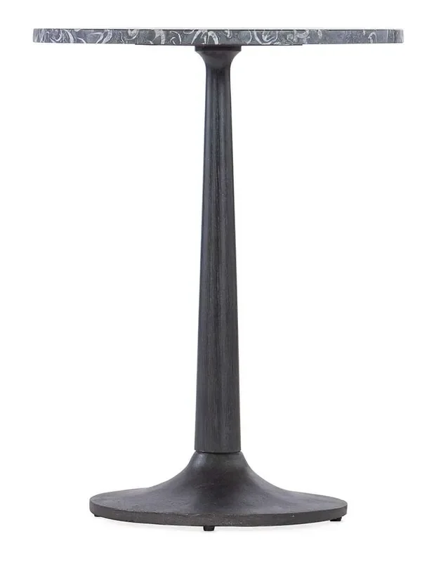 M Furnishings – Estelle Marble & Metal Drink Table – M17-50310-15