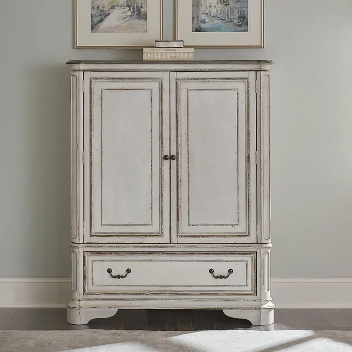 Magnolia Manor – Door Chest – White