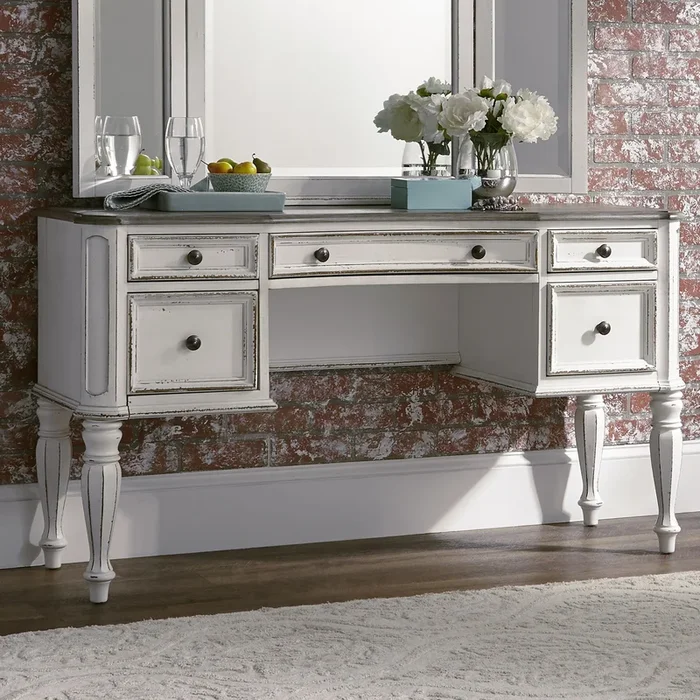 Magnolia Manor – Vanity Desk – White