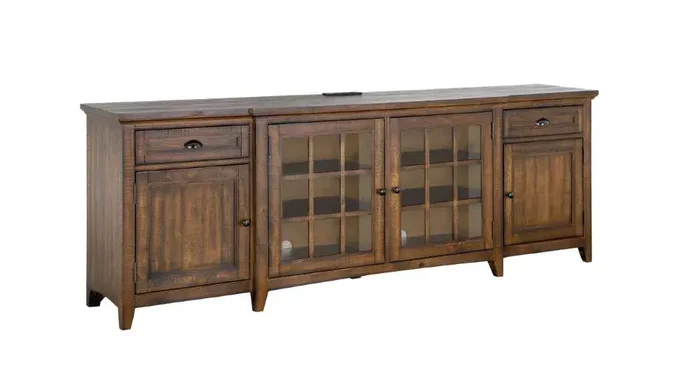 Magnussen – Bay Creek 90in Entertainment Console in Toasted Nutmeg – E4398-09