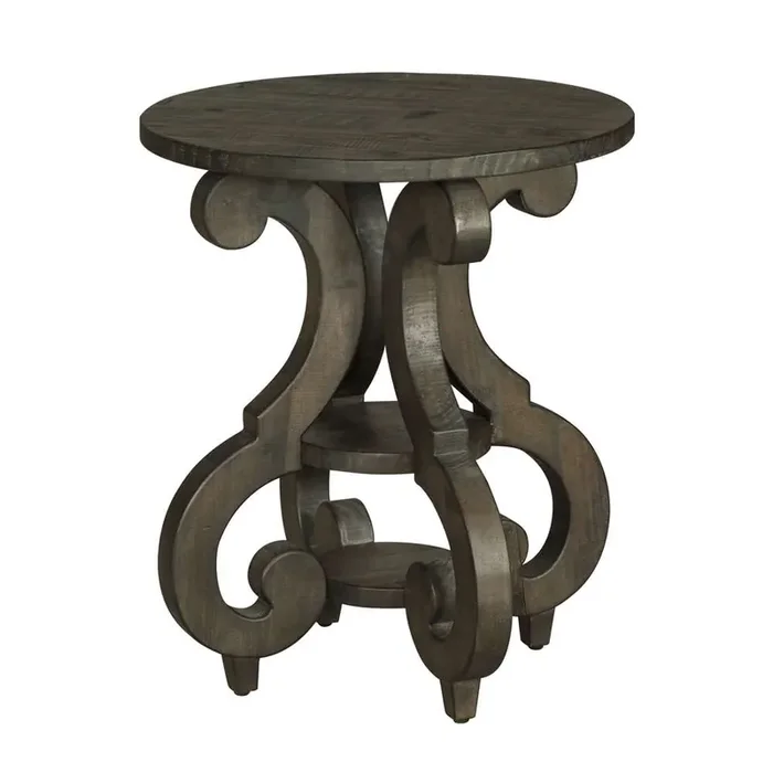 Magnussen – Bellamy Round Accent End Table – T2491-35