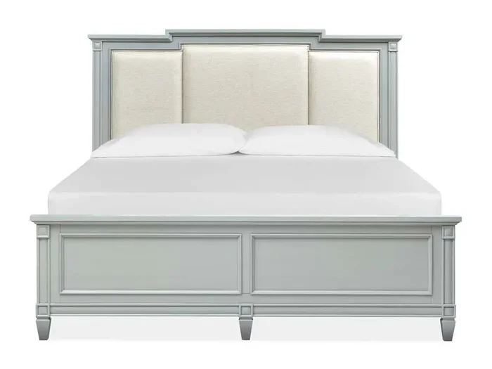 Magnussen – Glenbrook Complete King Panel Bed w/Upholstered Headboard – B5668-65