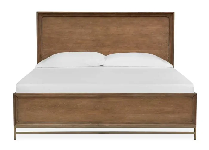 Magnussen – Lindon Complete Queen Panel Bed w/Storage Rails – B5570-54A