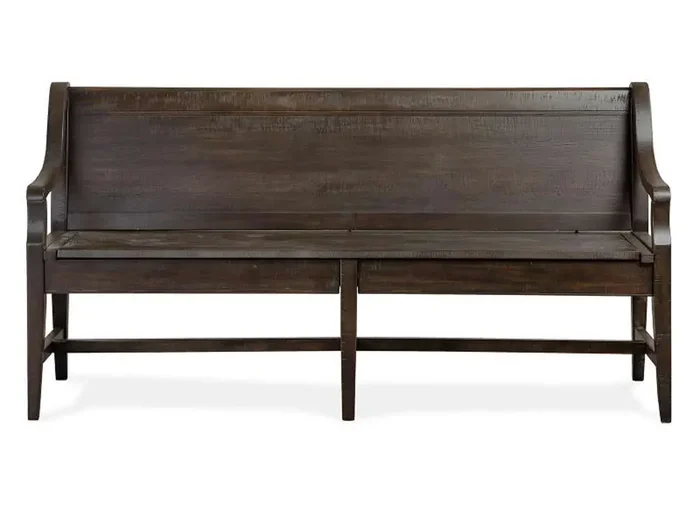 Magnussen- Westley Falls – Wood Bench w/Back KD -D4399-79