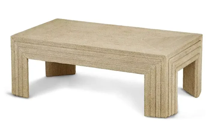 Maitland Smith – Abaca Cocktail Table – 89-0602