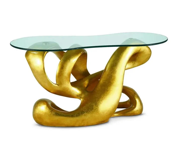 Maitland Smith – Biomorphic Console Table – 8167-34