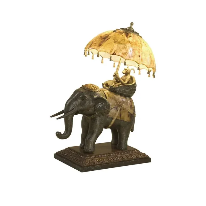 Maitland Smith – Elephant Ride Table Lamp – 8122-17