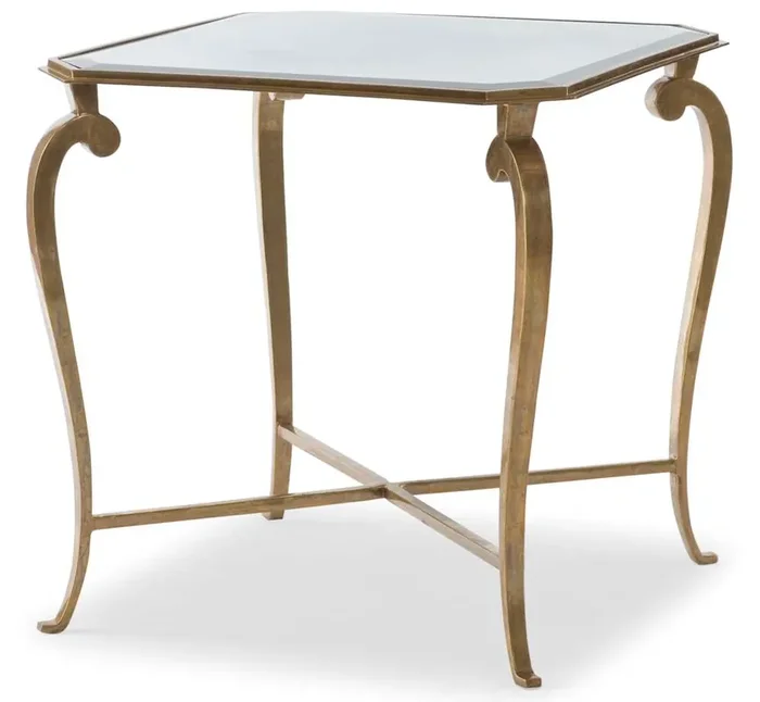 Maitland Smith – Gliss Square Lamp Table – HM1043