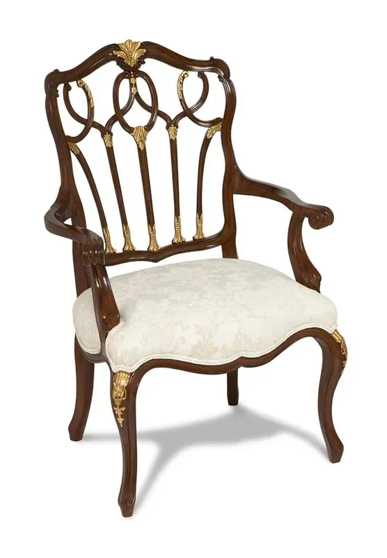 Maitland Smith – Gothic Arm Chair – 89-0206