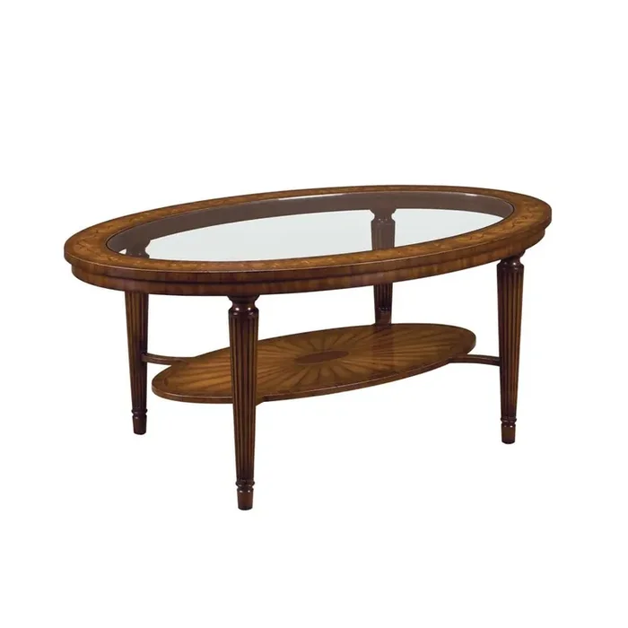 Maitland Smith – Marquetry Cocktail Table – 8101-33