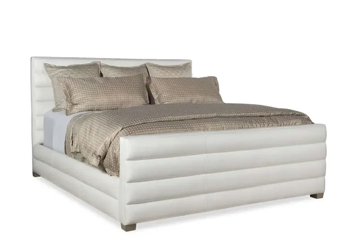 Maitland Smith – Ollie King Bed – RAB1502-K-LEN-PEA