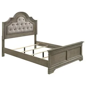 Manchester Wood California King Panel Bed Wheat Brown