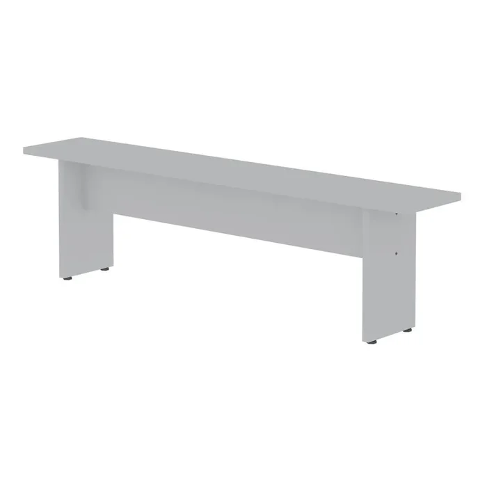 Manhattan Comfort – Nomad Dining Bench with MDF Legs in White – 123GMC1