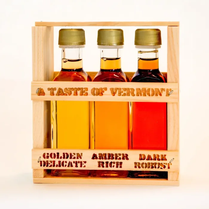 Maple Syrup Sampler Crate – Butternut Mountain Farm