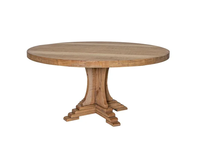 Marquez – Round Table – Two-Tone Light Brown