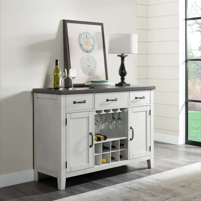 Martin Svensson Home – Del Mar Server, Antique White and Grey – 5202936