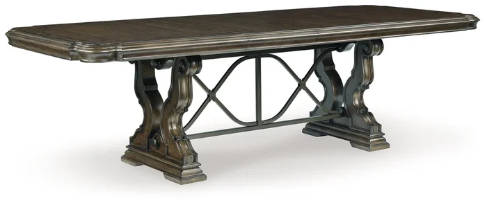 Maylee – Dining Extension Table – Dark Brown