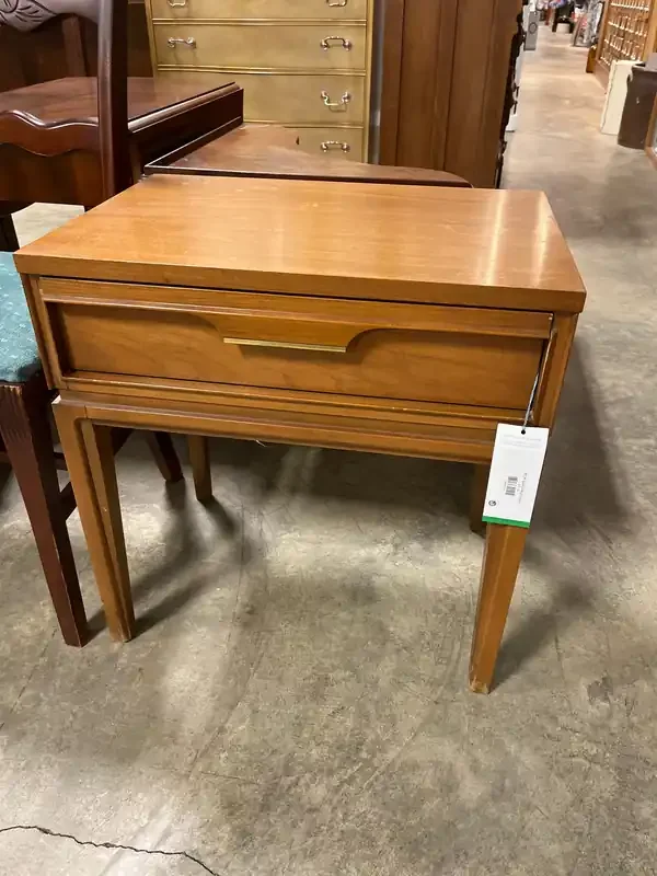 MCM Walnut Nightstand