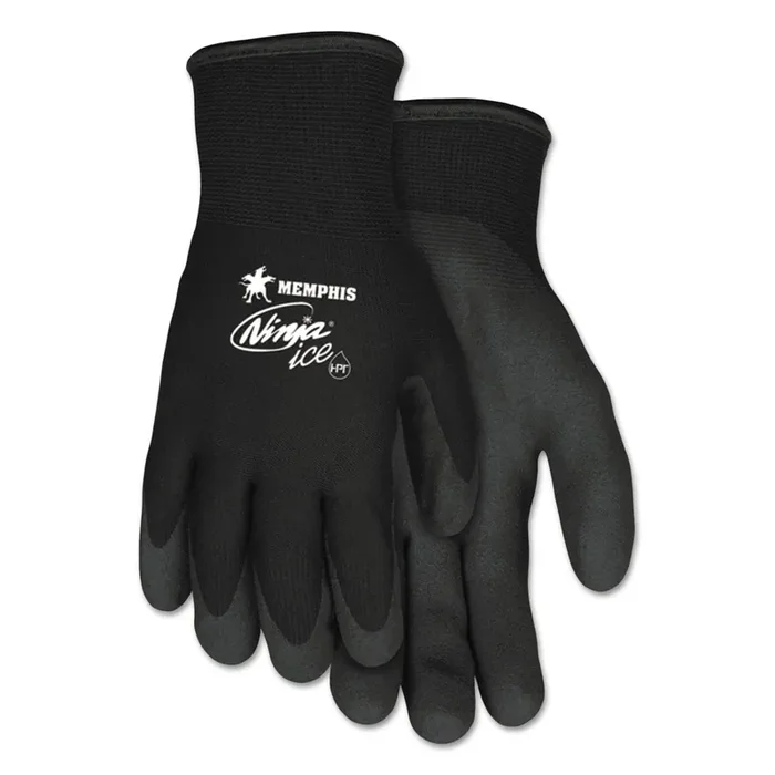 MCR™ Safety Ninja Ice Gloves, Black, Medium