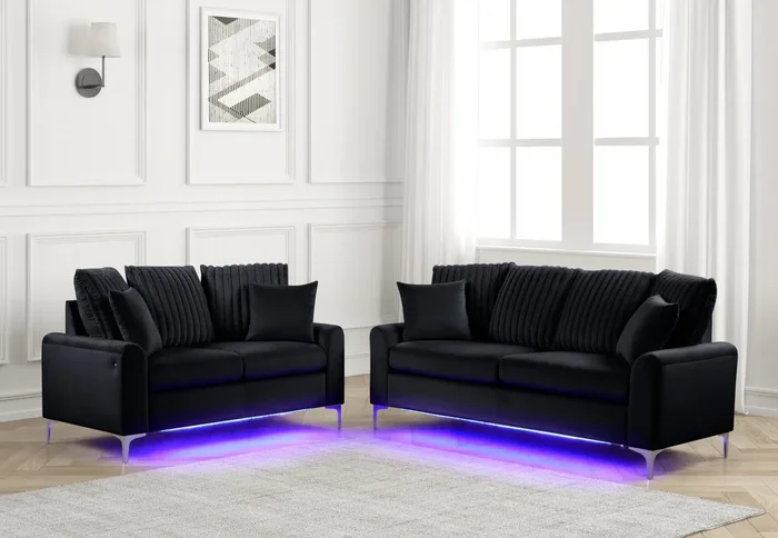 MELINA 2 PIECES COUCH AND LOVE SEAT