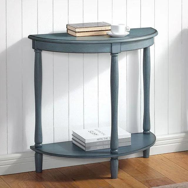 MENTON Side Table, Antq. Blue