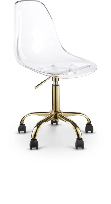 Meridian Furniture – Clarion Gold Office Chair – 171Gold