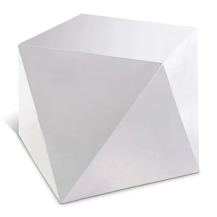 Meridian Furniture – Gemma Silver End Table – 222Silver-E