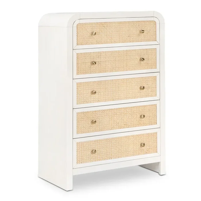 Meridian Furniture – Siena White Chest – SienaWhite-CH