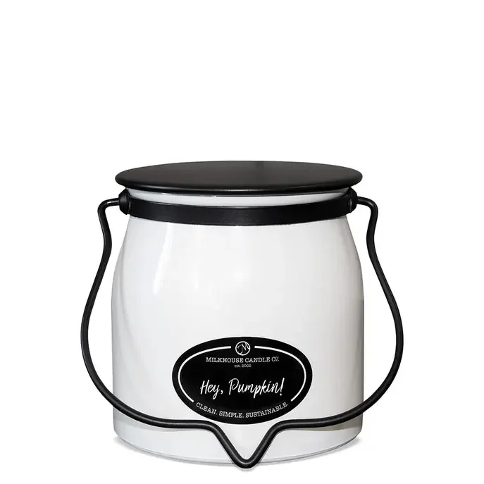 Milkhouse Butter Jar Candle – Hey, Pumpkin!